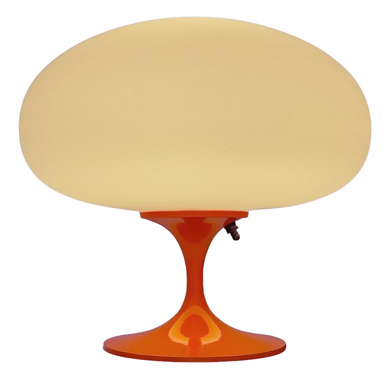 Short Stemlite Table Lamp in Sunset Orange