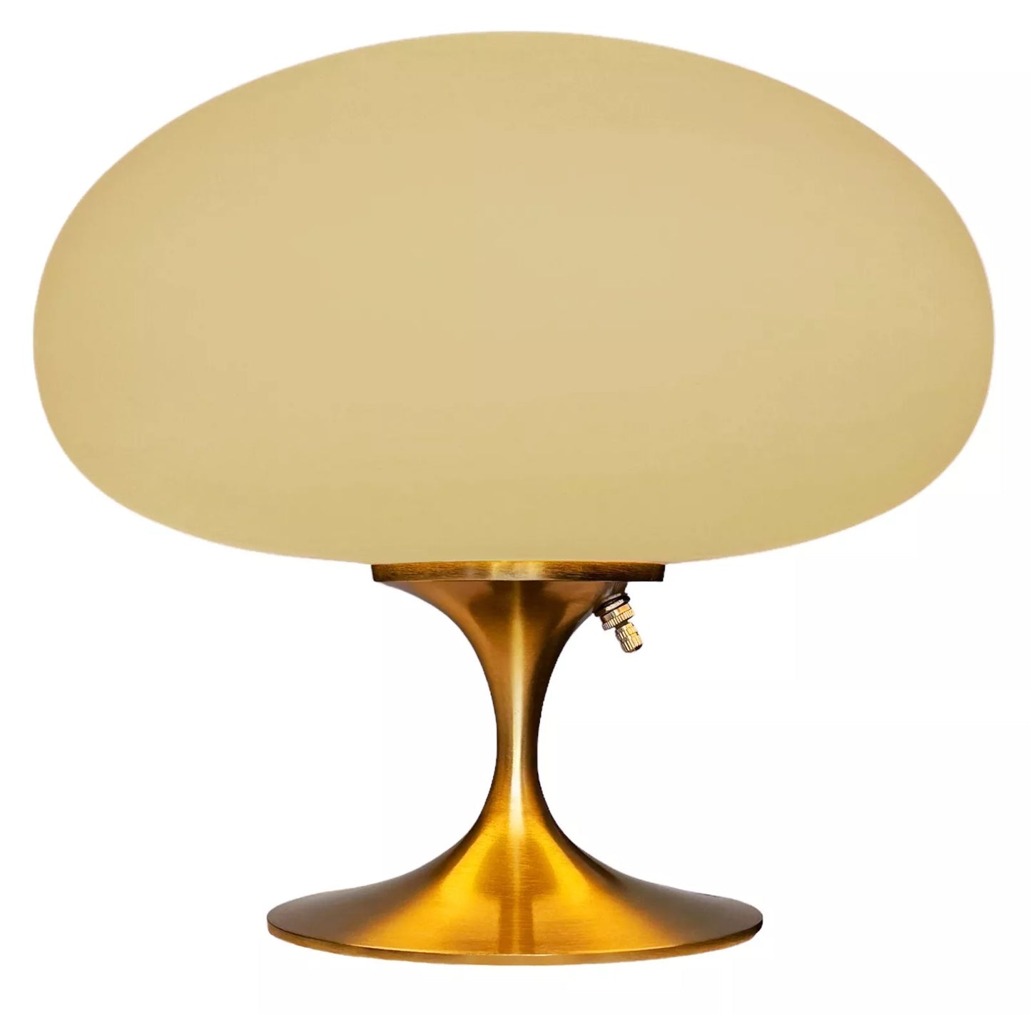 Short Stemlite Table Lamp in Brushed Brass