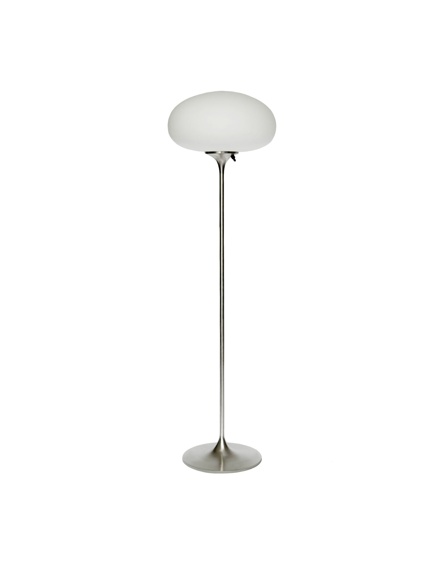 Stemlite Floor Lamp in Bushed Nickel