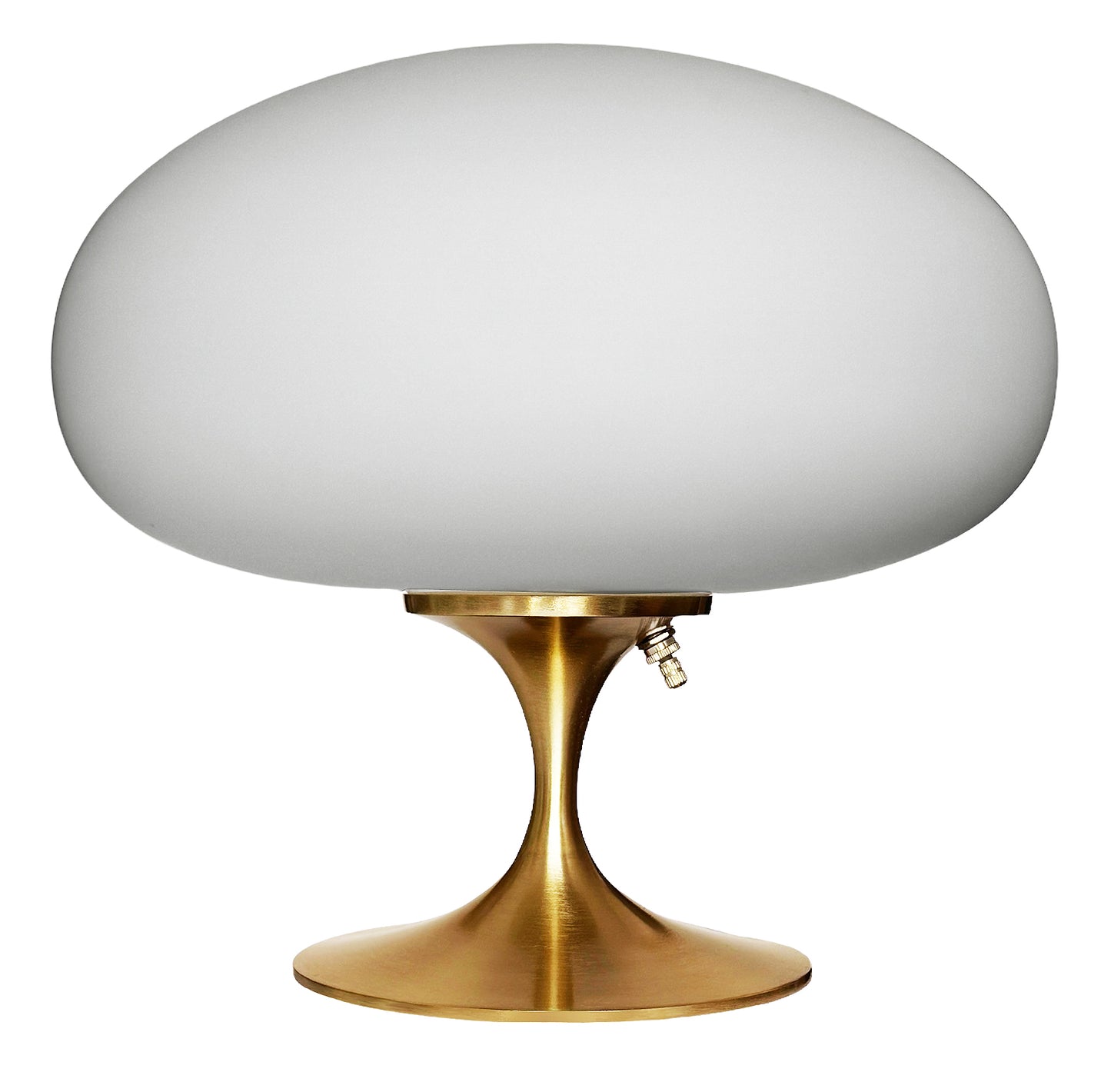 Short Stemlite Table Lamp in Brushed Brass