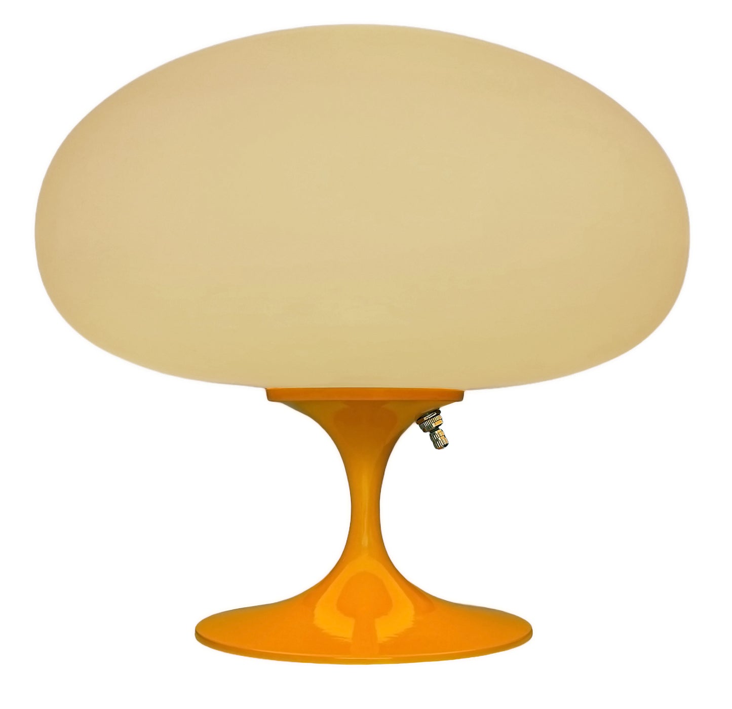 Short Stemlite Table Lamp in Mango Orange