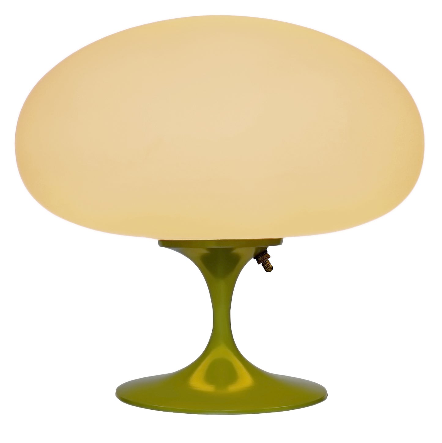 Short Stemlite Table Lamp in Avocado Green