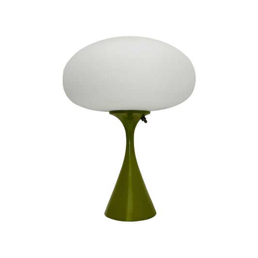 Flared Stemlite Table Lamp in Avocado Green