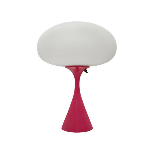 Flared Stemlite Table Lamp in Hot Pink