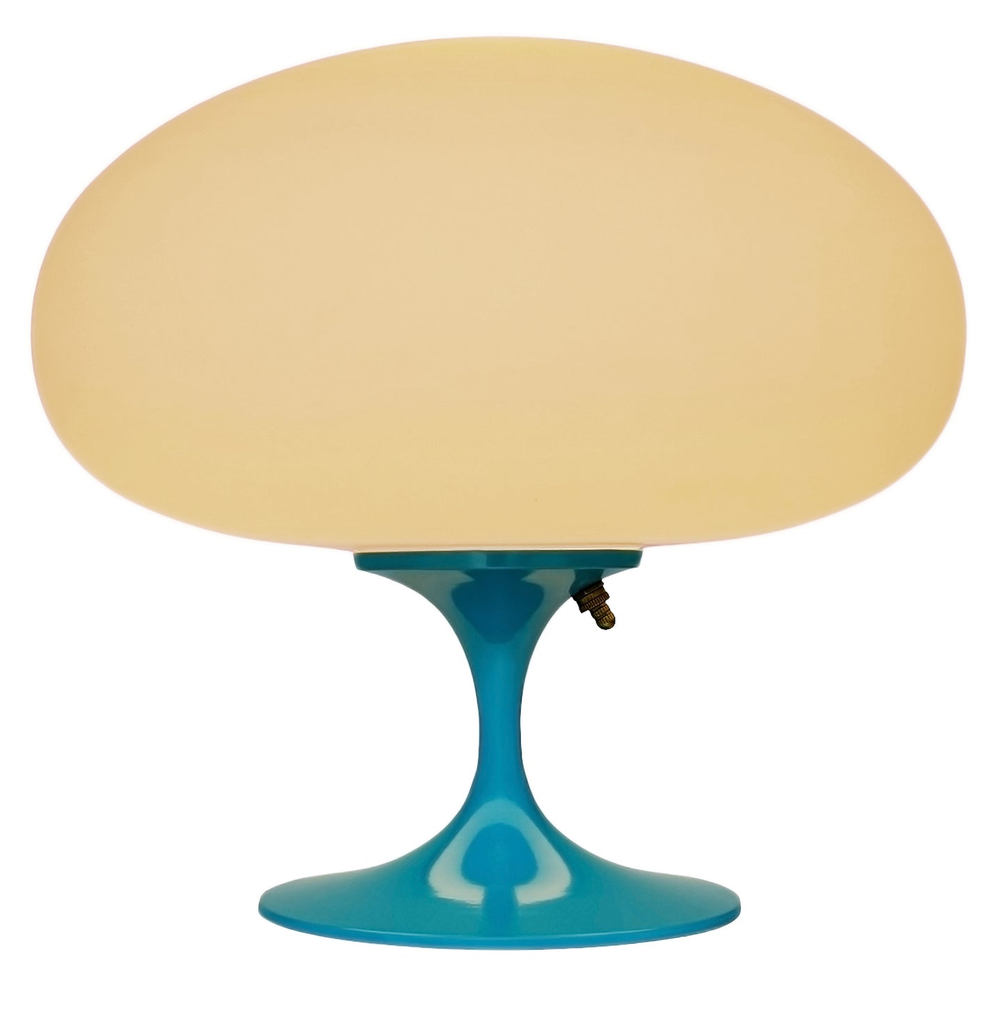 Short Stemlite Table Lamp in Caribbean Blue