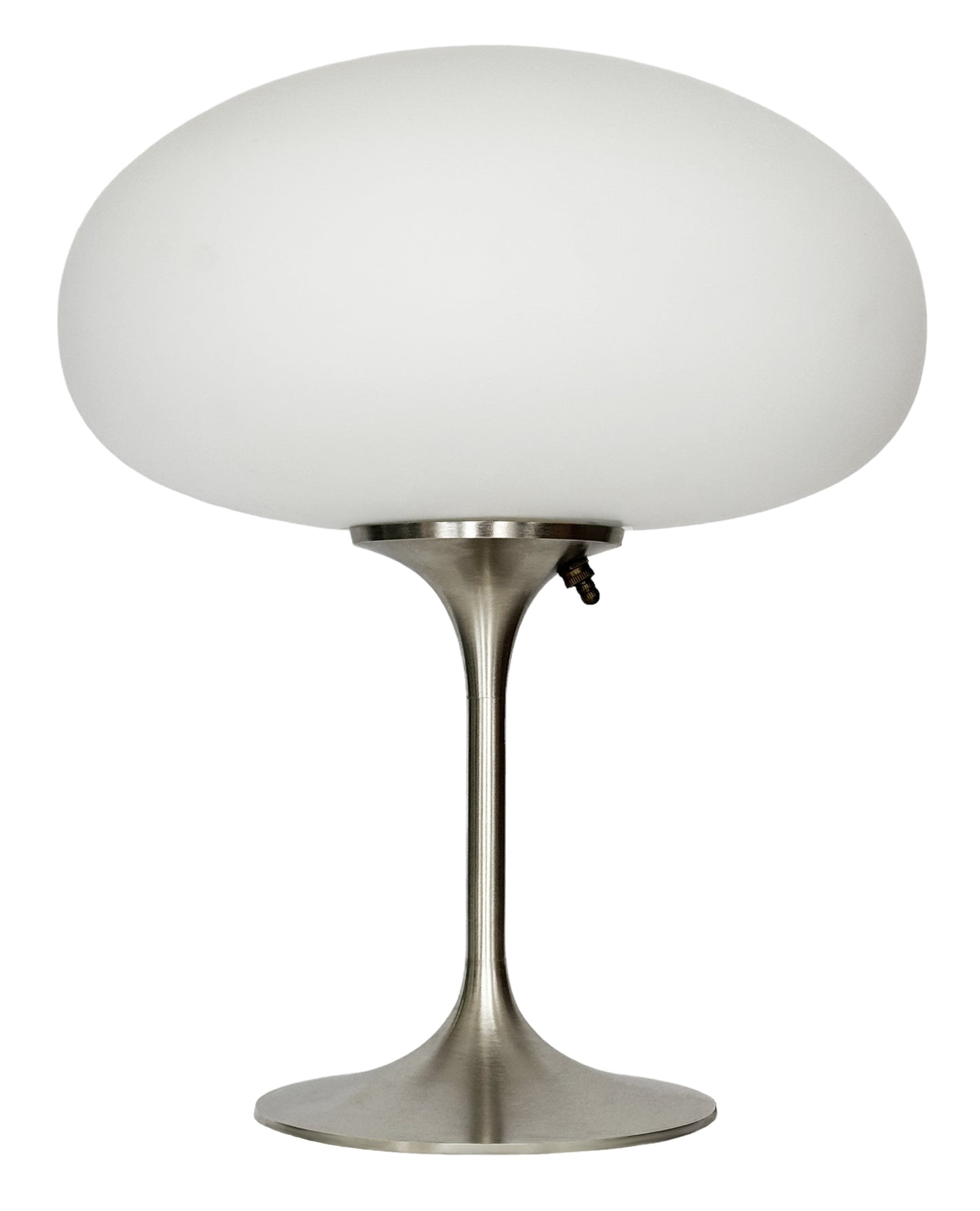 Tall Stemlite Table Lamp in Brushed Chrome