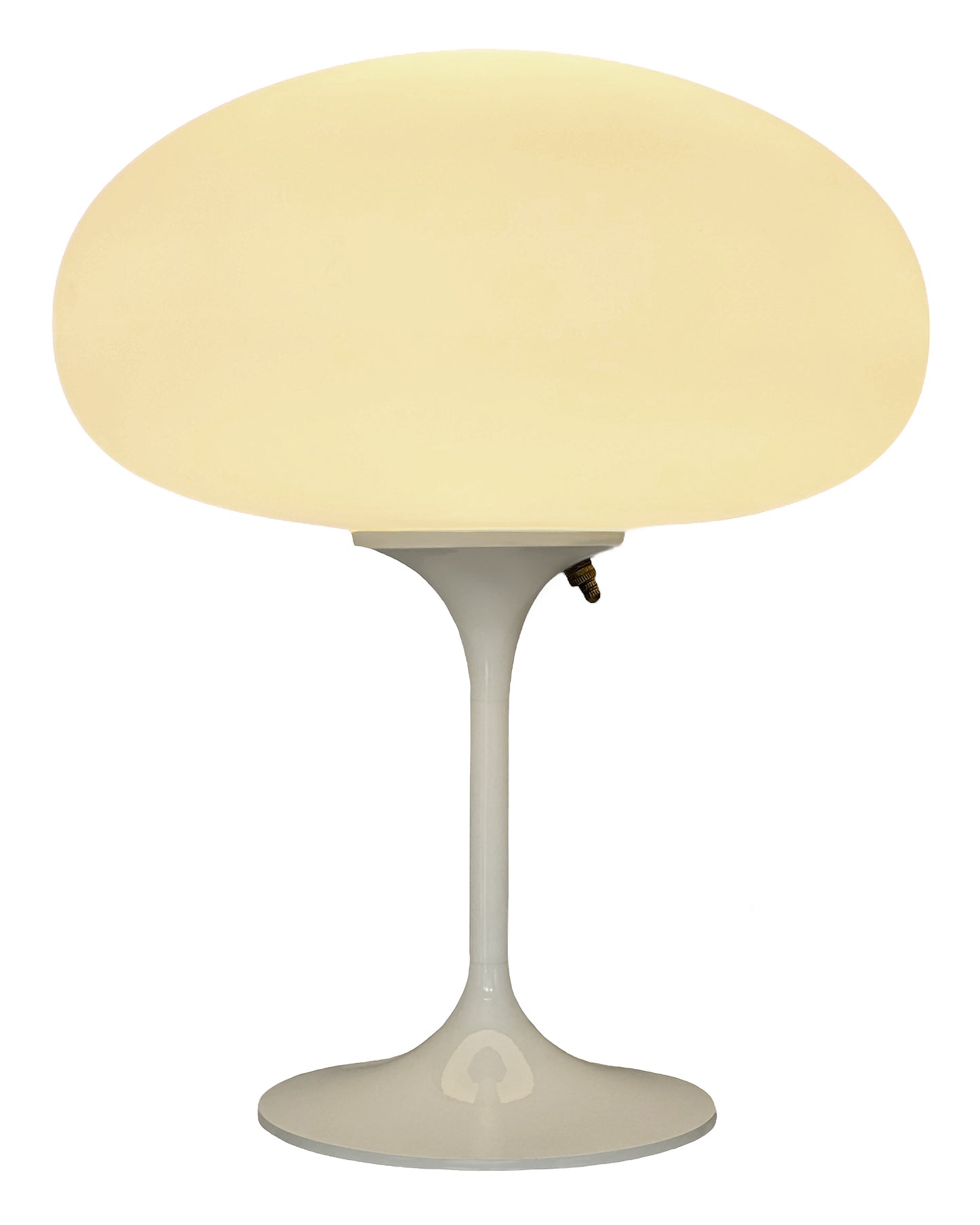 Tall Stemlite Table Lamp in Gloss White