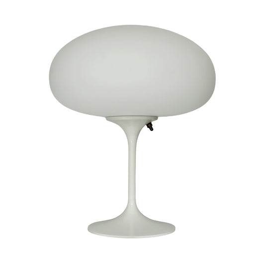 Tall Stemlite Table Lamp in Gloss White