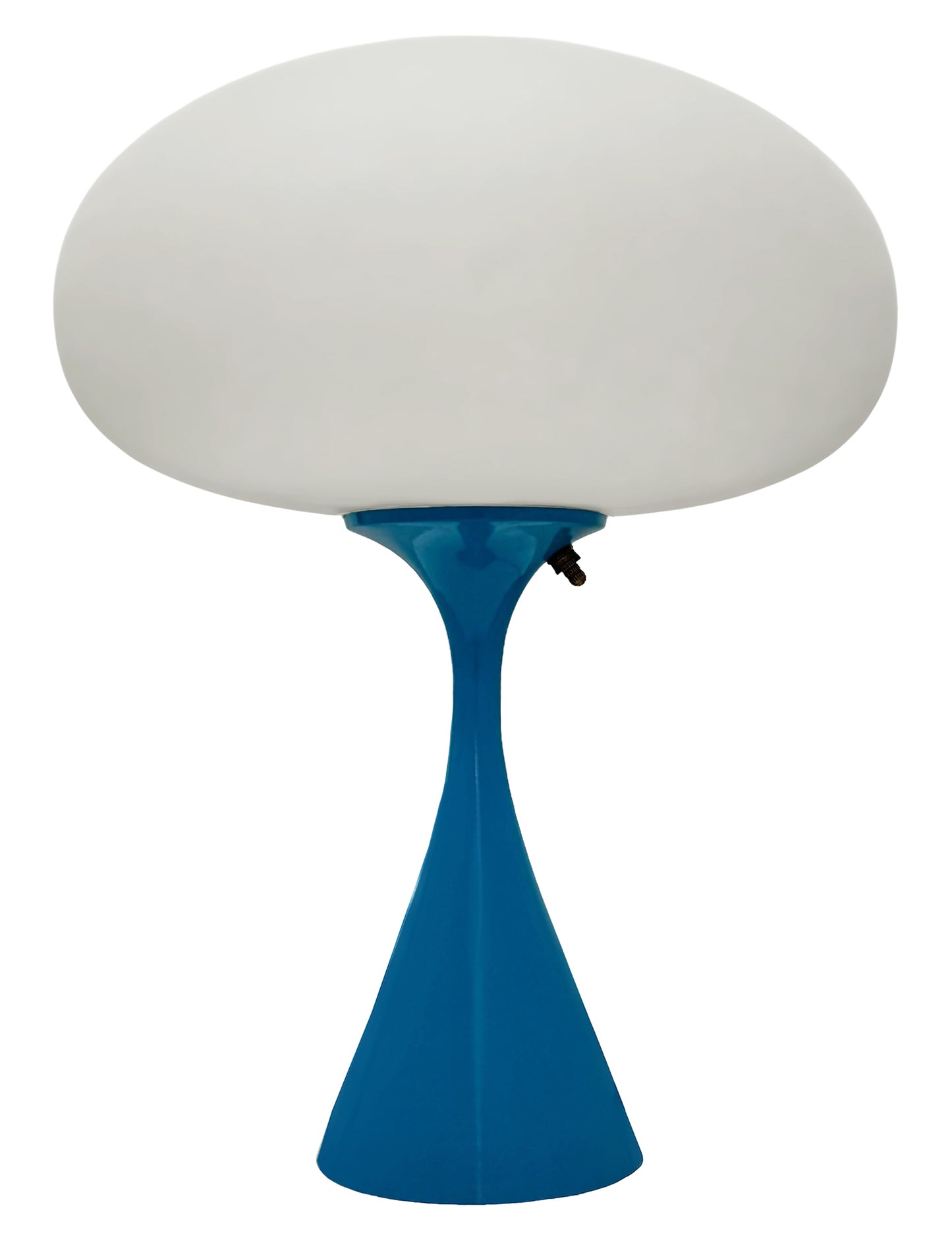 Flared Stemlite Table Lamp in Caribbean Blue