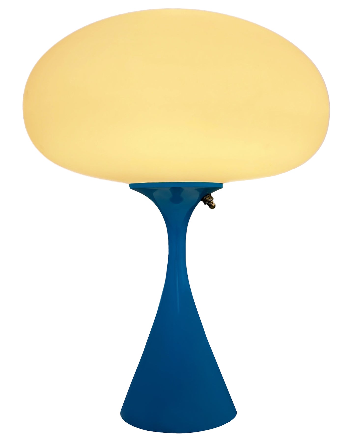 Flared Stemlite Table Lamp in Caribbean Blue