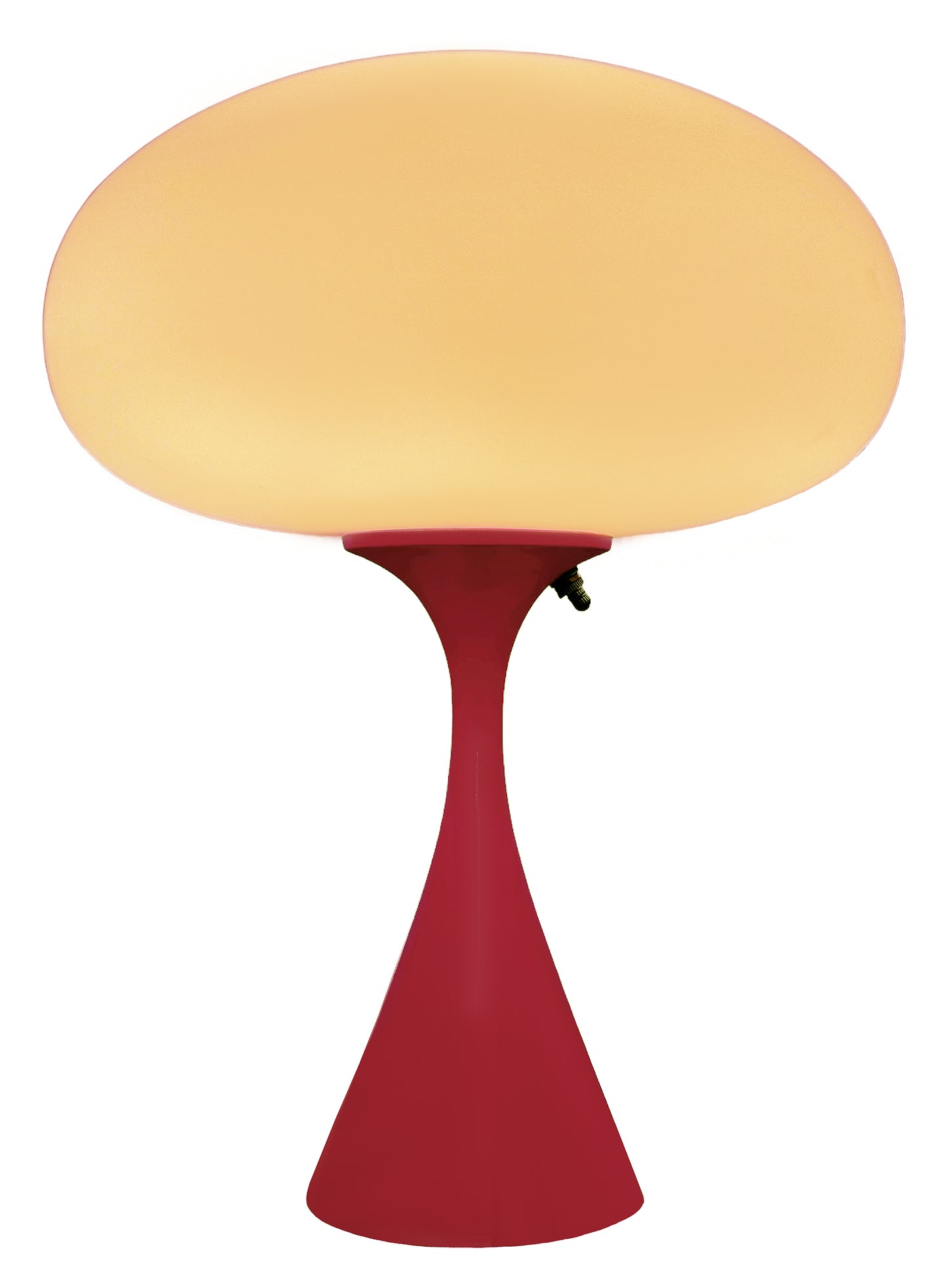 Flared Stemlite Table Lamp in Hot Pink