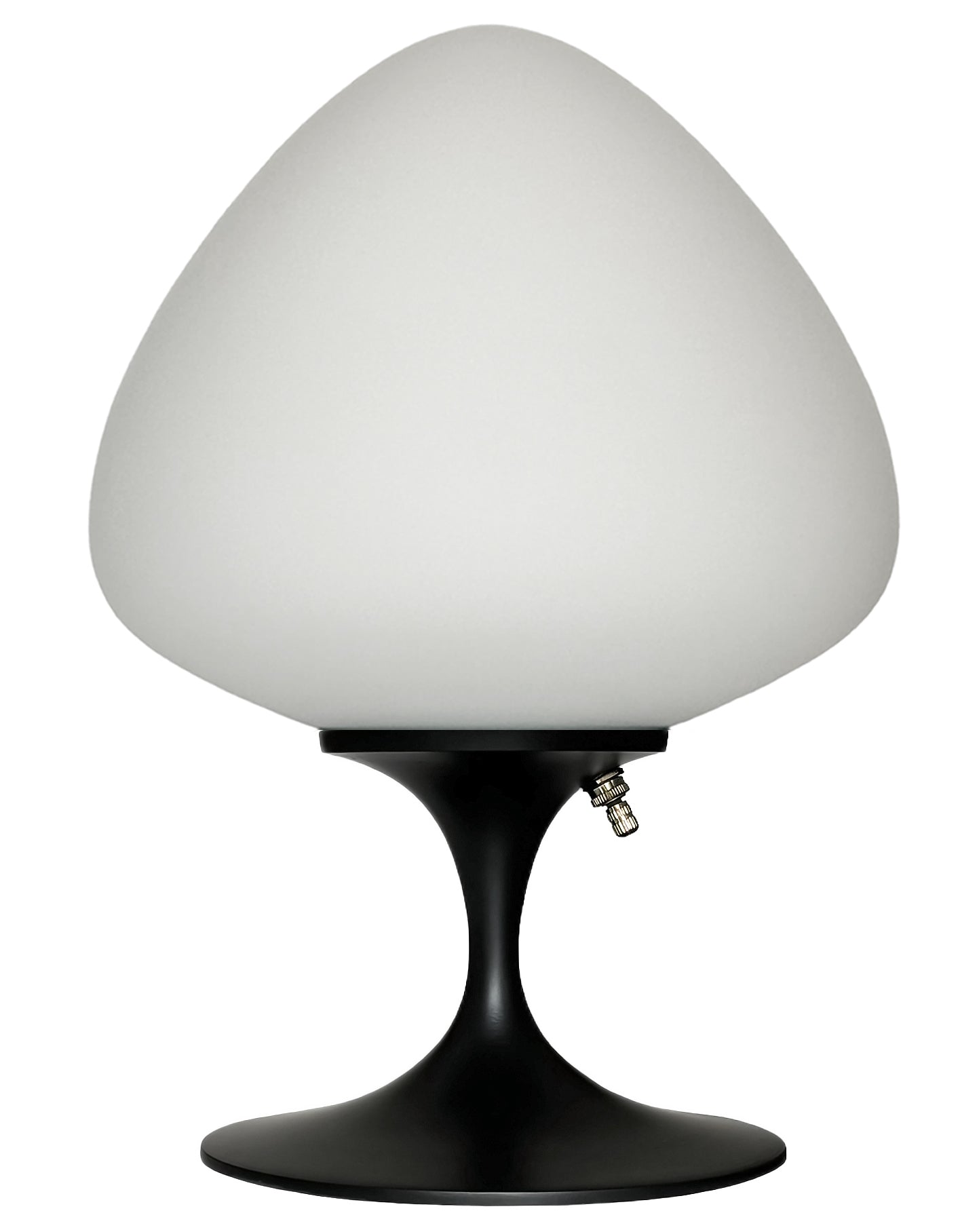 Acorn Stemlite Table Lamp in Satin Black