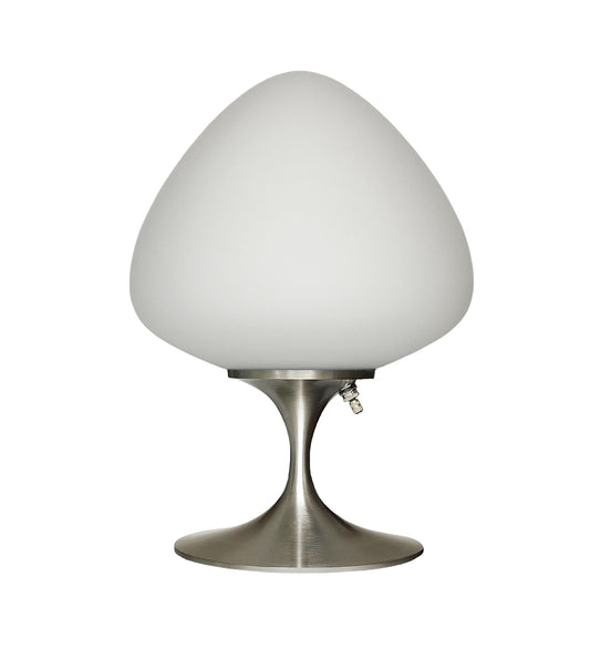 Acorn Stemlite Table Lamp in Brushed Nickel