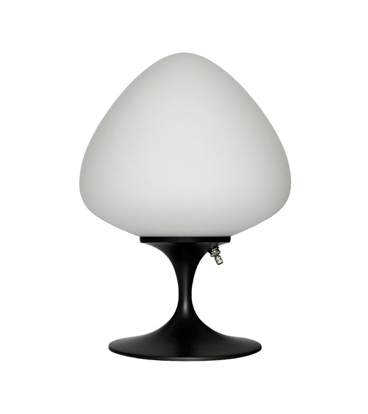 Acorn Stemlite Table Lamp in Satin Black